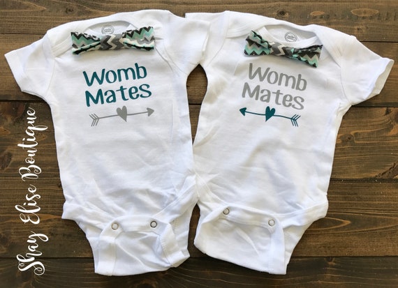 womb mates onesies