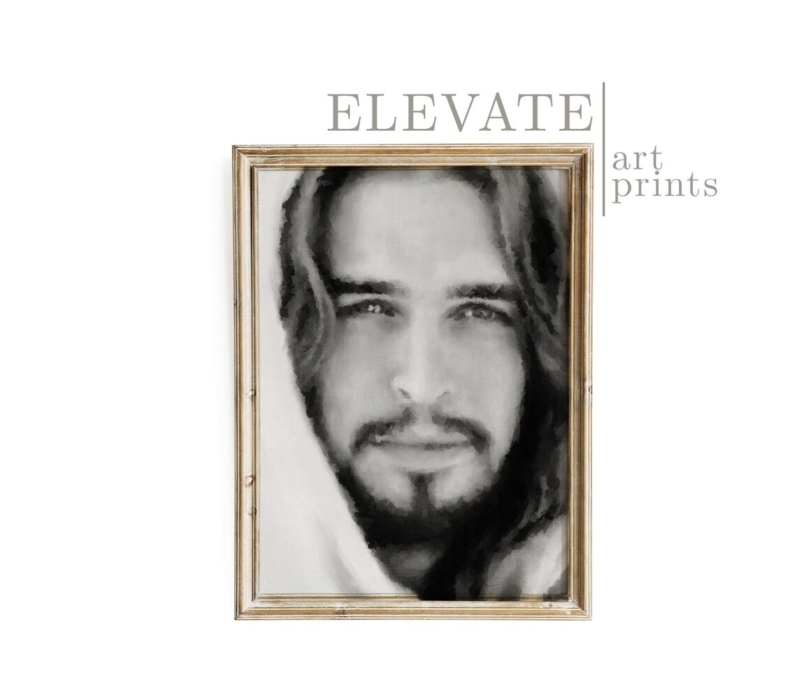 8x10 Jesus Christ Portrait Digital Print - Etsy