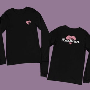 Mean Lesbian Long Sleeve Tee