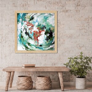 Daily Meditations, Abstract Art Print, Inspired by Nature, Modern Contemporary Wall Art Decor image 5