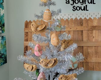 PATTERN - Chicks & Eggs Ornies - Quick and Easy Primitives, Ornaments DIY, Instant Download