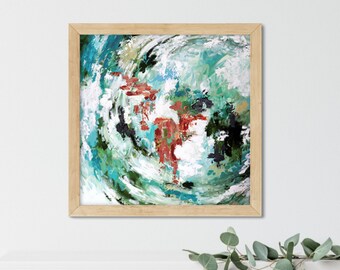 Daily Meditations, Abstract Art Print, Inspired by Nature, Modern Contemporary Wall Art Decor