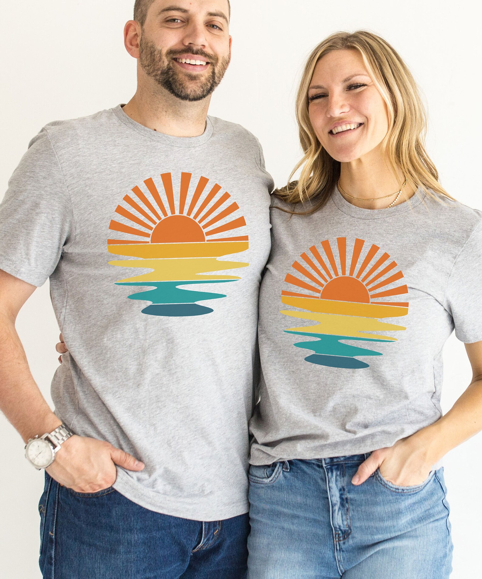 Sunset Riot Shirt Retro Sunset Rays Vintage Vacation Summer Beach Sunshine Shirt ...