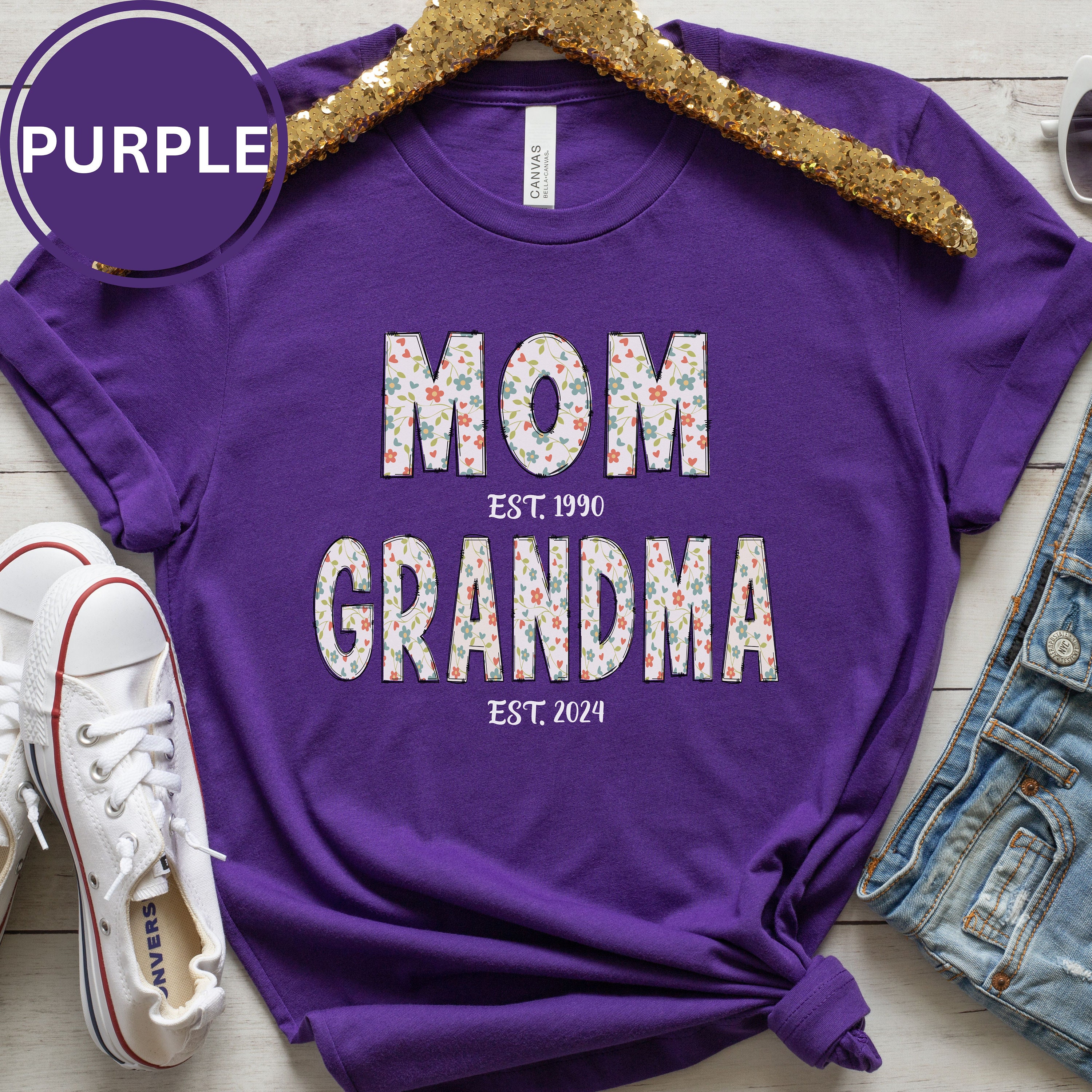 Baseball Grandma Shirt For Grandmother Gigi Nana Granny Gran Baseball Grandma Shirt For Grandmother Gigi Nana Granny Gran