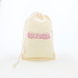 Cowgirl Favor Bags Western Party Bags Cowboy Gift Bags Bachelorette Goodie Bags Wedding Welcome Bridesmaid Baby Shower Birthday Soap Jewelry