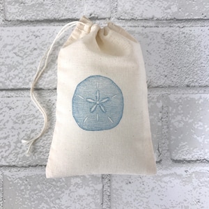 Sand Dollar Favor Bags Nautical Party Bag Beach Destination Wedding Welcome Birthday Bachelorette Hawaii Baby Shower Candy Goodie Gift Bags