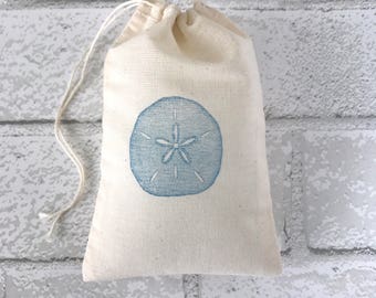 Sand Dollar Favor Bags Nautical Party Bag Beach Destination Wedding Welcome Birthday Bachelorette Hawaii Baby Shower Candy Goodie Gift Bags