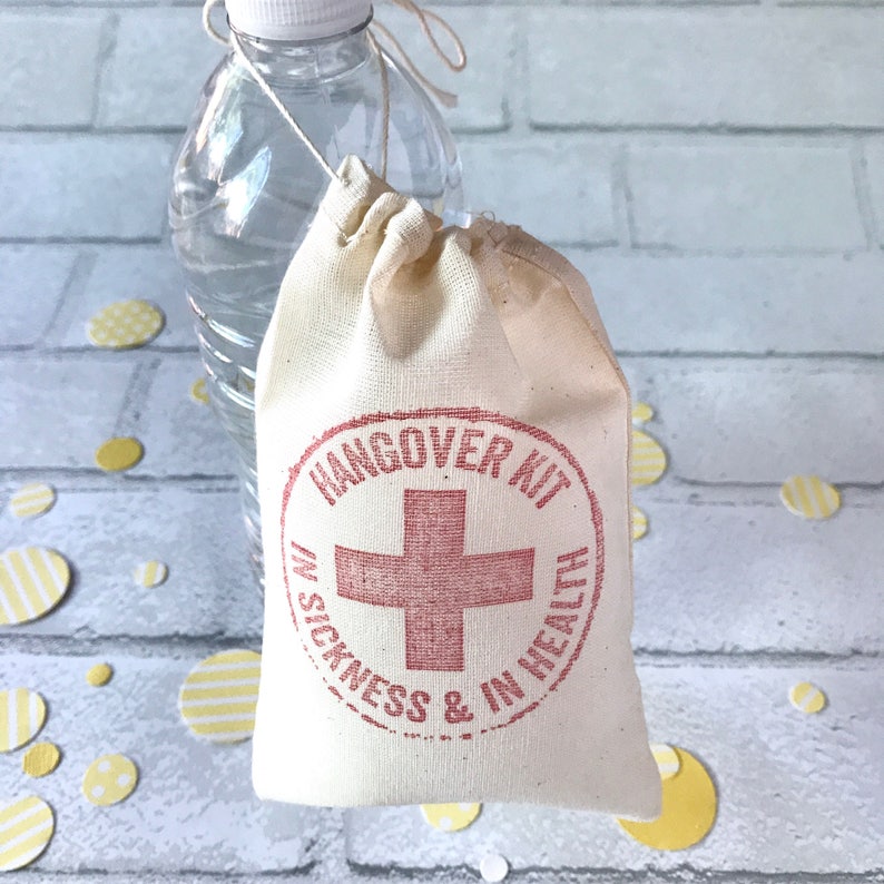 Hangover Kit Bags Bachelorette Party Favor Bags Etsy