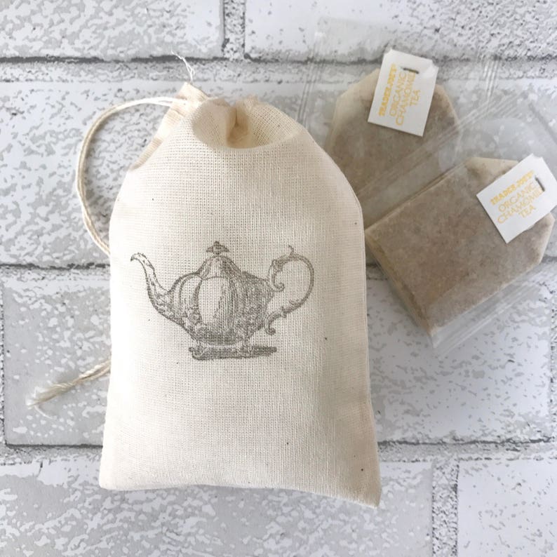 Teapot Favor Bags Tea Party Bag Gift Bag Party Birthday Baby Etsy