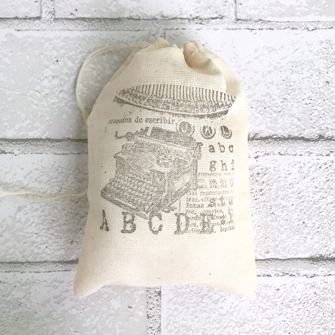 Typewriter Favor Bags Party Bag Book Wedding Baby Etsy