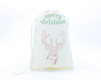 Reindeer Christmas Favor Bags