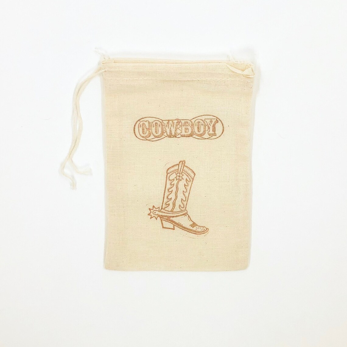 Cowboy Favor Bags Western Party Bag Boot Rustic Country Etsy