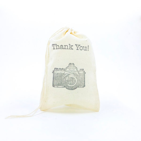 Photography Favor Bags Photographer Party Bag Wedding Welcome Photo Camera Themed Baby Shower Thank You Soap Gift Goodie Candy Treat Bag