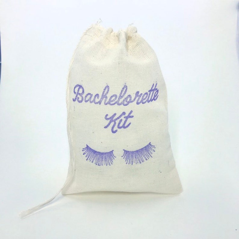 Bachelorette Kit Eyelash Favor Bags Hangover Kit Party Bags Holiday Survival Kit Goodie Bag Wedding Welcome Recovery Gift