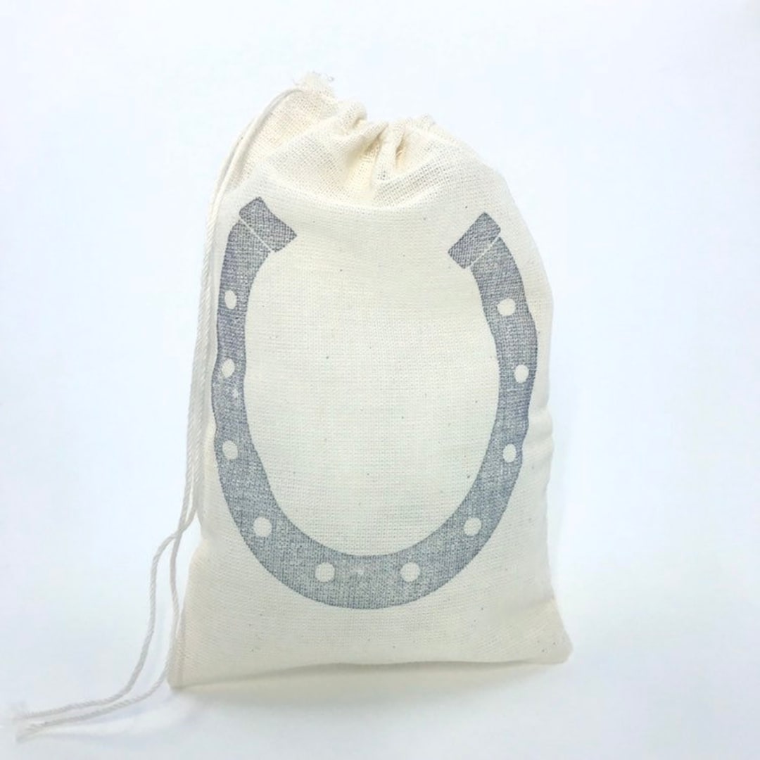 Horseshoe Favor Bags Horse Party Bag Western Baby Shower Cowboy