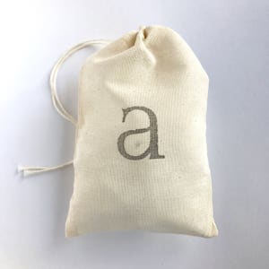 Monogram Initial Favor Bags Personalized Letter Party Bag Wedding Welcome Gift Goodie Party Candy Baby Bridal Shower Bachelorette Groomsmen image 6