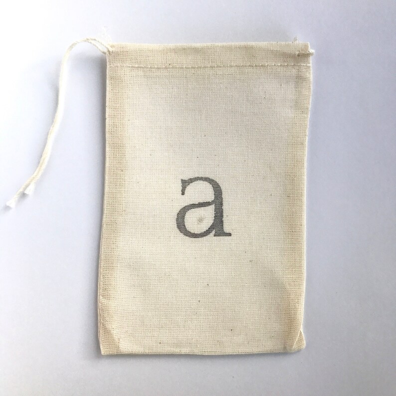 Monogram Initial Favor Bags Personalized Letter Party Bag Wedding Welcome Gift Goodie Party Candy Baby Bridal Shower Bachelorette Groomsmen image 5
