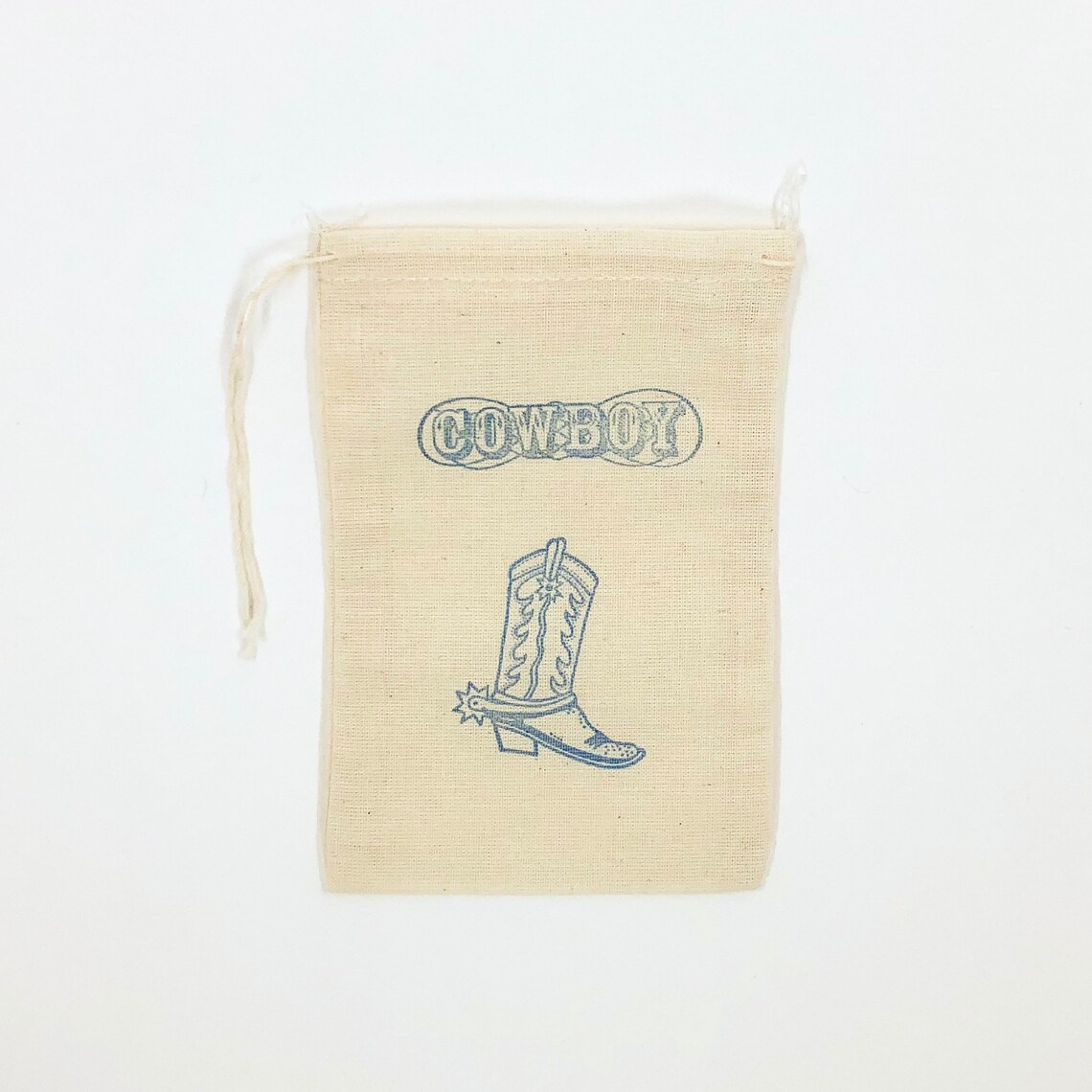Cowboy Favor Bags Western Party Bag Boot Rustic Country Etsy