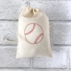 Baseball Favor Taschen Sport-Geburtstags-Party-Taschen-Baby-Dusche-Geschenk-Tasche Trauzeugen Hochzeit Willkommen Süßigkeit Goodie Schmuck Seife Danke