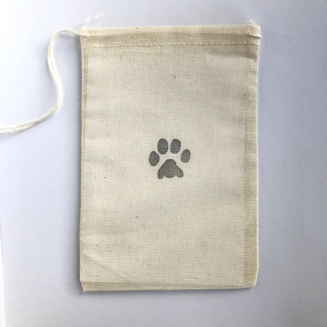 Paw Print Favor Bags Dog Goodie Bag Party Bags Wedding Etsy