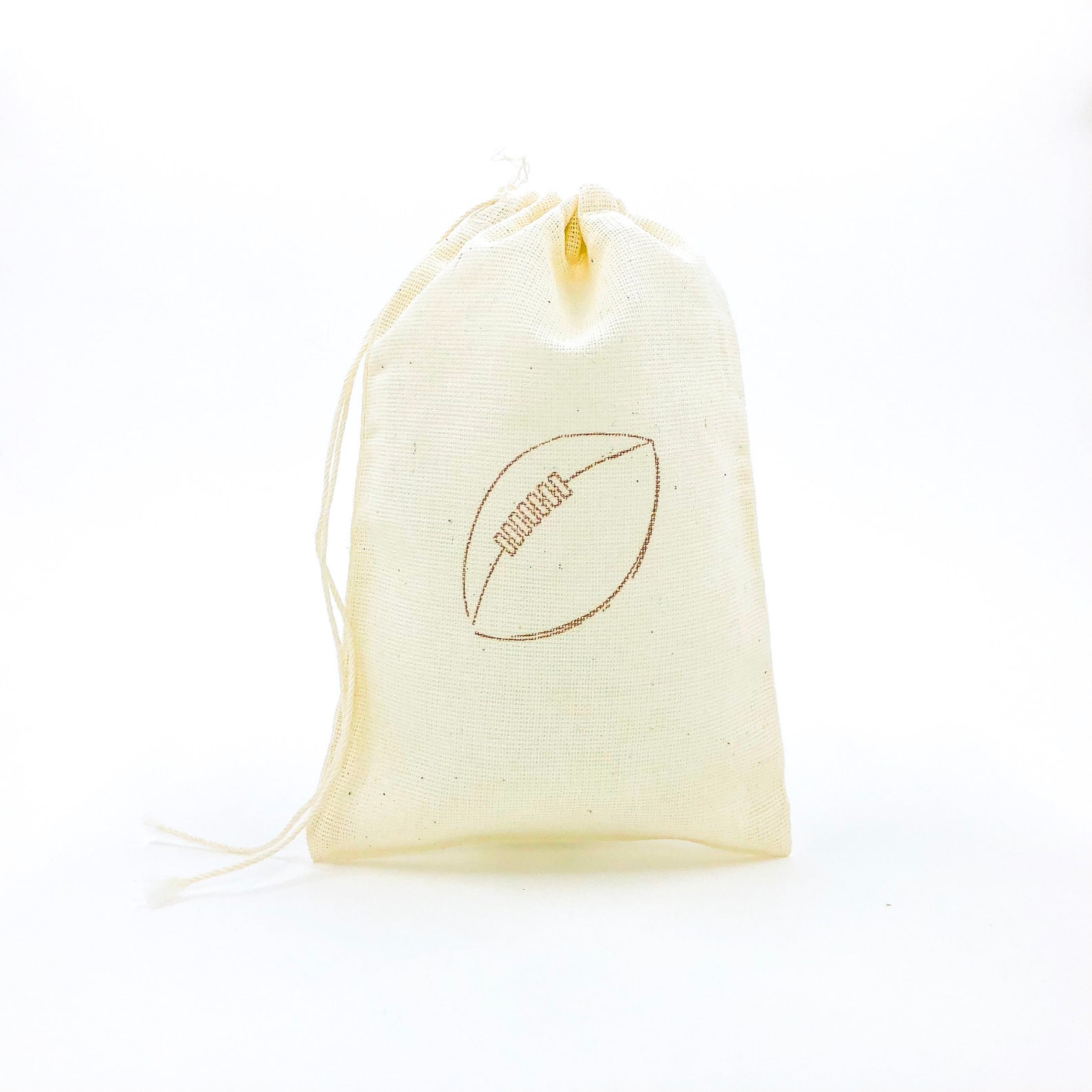 Football Favor Bags Sports Theme Party Bags Birthday Goodie Candy Bags ...