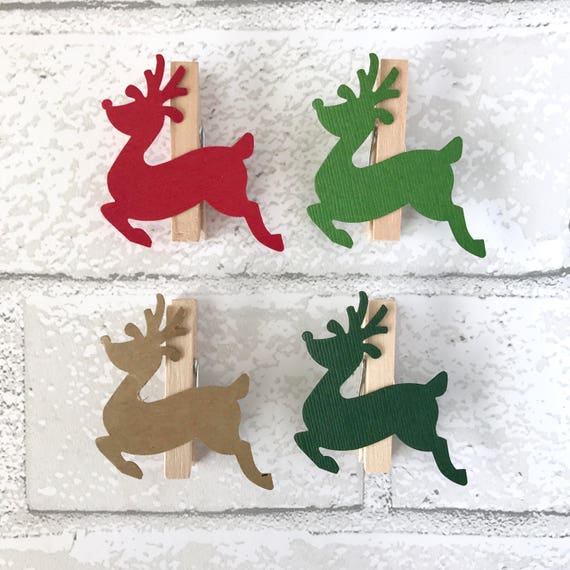 70 Clips De Noël Métalliques Colorés - Pour Marque-pages, Déco, Organisation - Lot Multicolore - 7