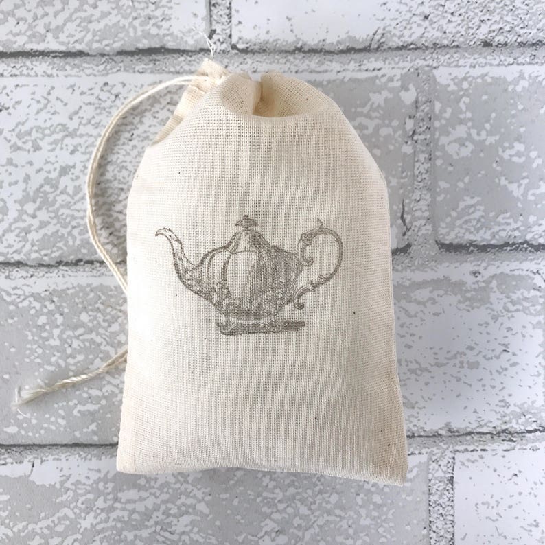 Teapot Favor Bags Tea Party Bag Gift Bag Party Birthday Baby Etsy
