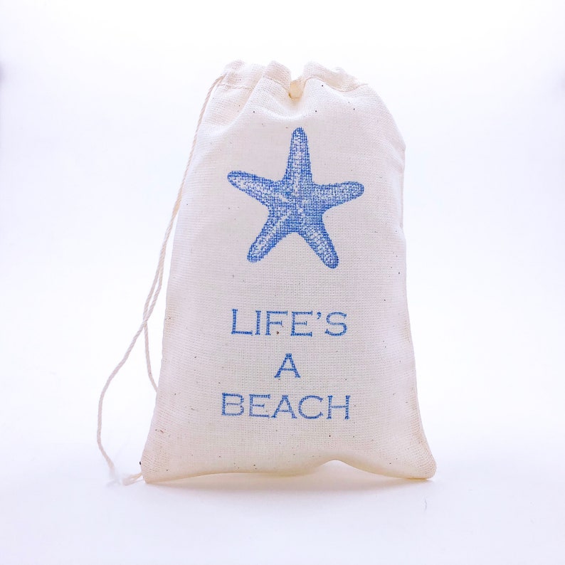 Nautical Favor Bags Beach Party Bags Wedding Welcome Goodie - Etsy