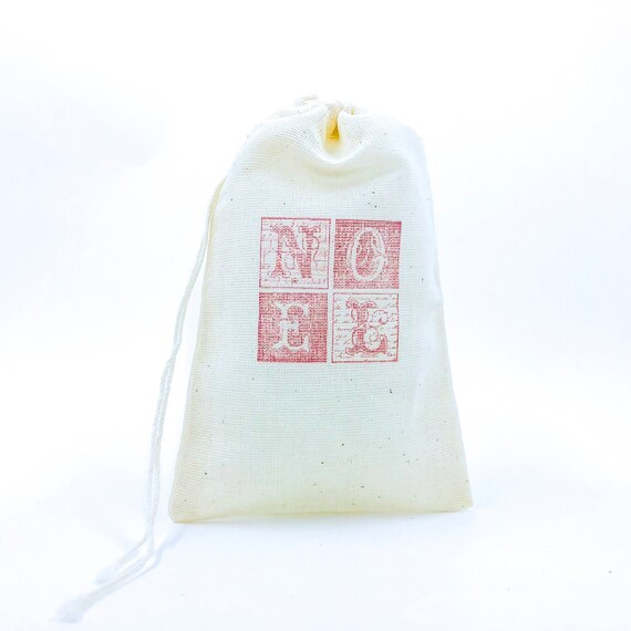 Christmas Stocking Party Bags Candy Goodie Favor Bags Stocking Stuffer Gift Wrap Holidays Cloth Muslin Bag Gift Exchange Advent Soap