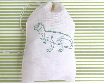 Dinosaur Favor Bags T Rex Party Bag TRex Birthday Party Gift Bag Baby Shower Its a Boy Candy Goodie Treat Bag