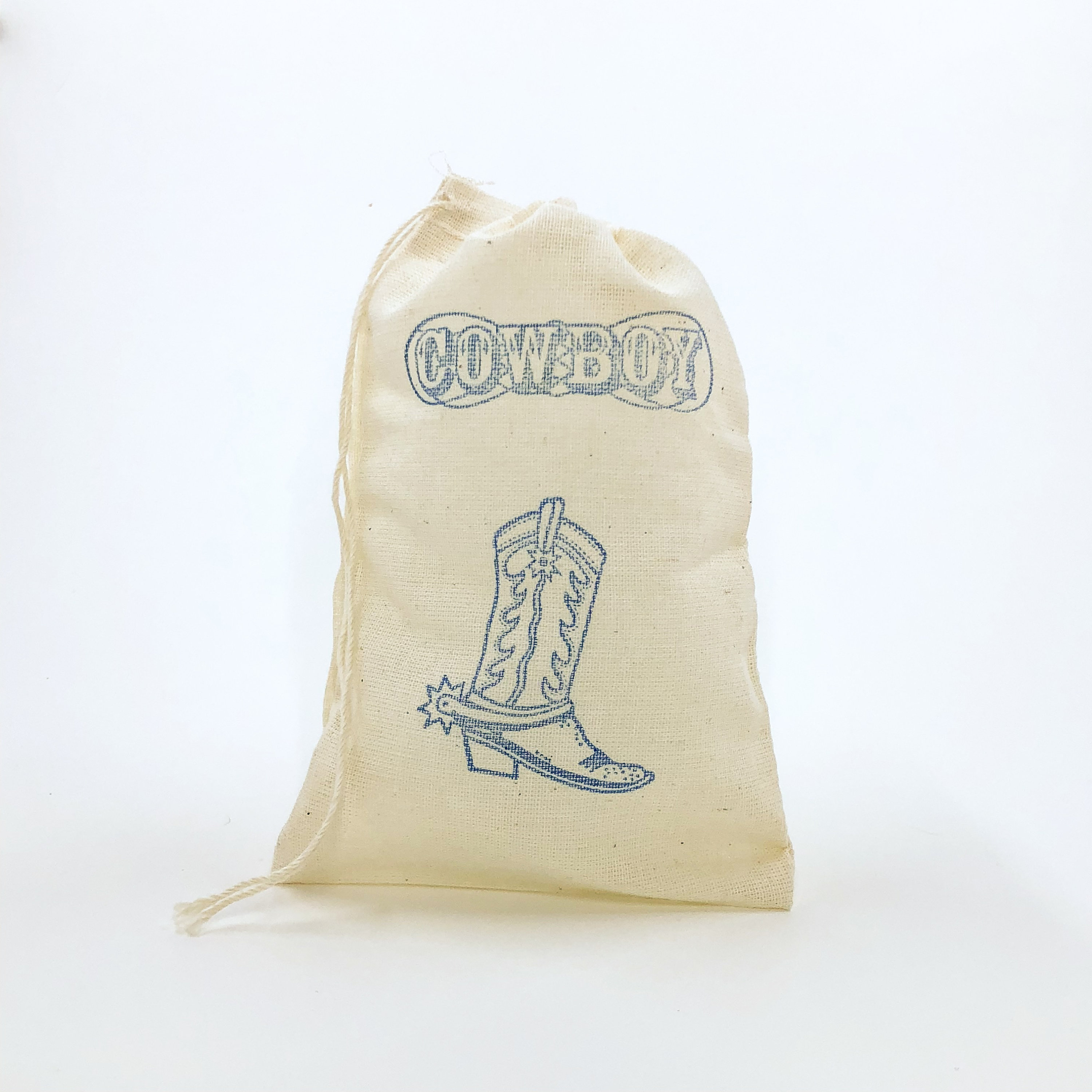 Cowboy Favor Bags Western Party Bag Boot Rustic Country Etsy