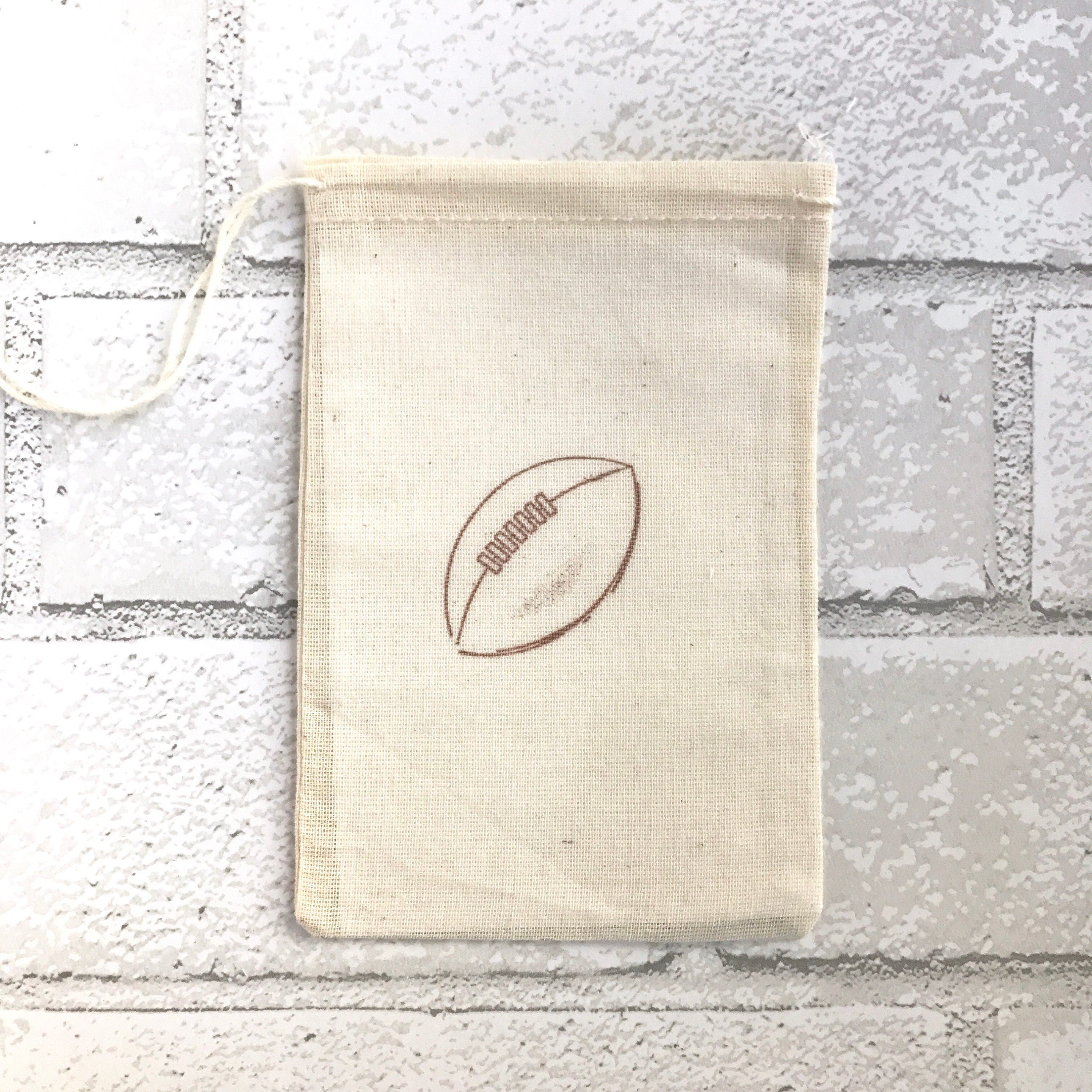 Football Favor Bags Sports Theme Party Bags Birthday Goodie Candy Bags ...