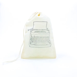 Schreibmaschinen-Geschenktüten, literarische Dichter-Partytüte, Buch-Geschenktüte, Lesetasche, Hochzeit, Schreibmaschine, Goodie, Babyparty, Autor, Seife, Süßigkeiten, Schmuck, Abt