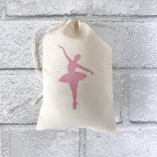 Ballerina Favor Bags Ballet Birthday Party Bags Nutcracker Christmas Goodie Gift Bag Baby Shower Candy Dance Bachelorette Soap Jewelry