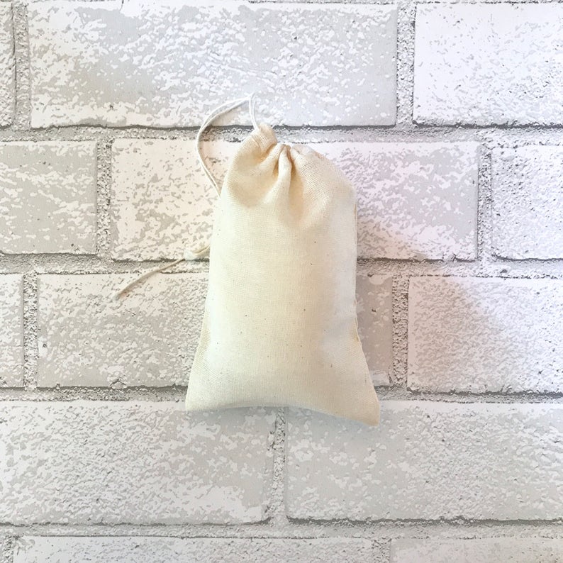 4x6 Muslin Bag 10 Bulk Drawstring Blank Cotton Favor Bags Etsy