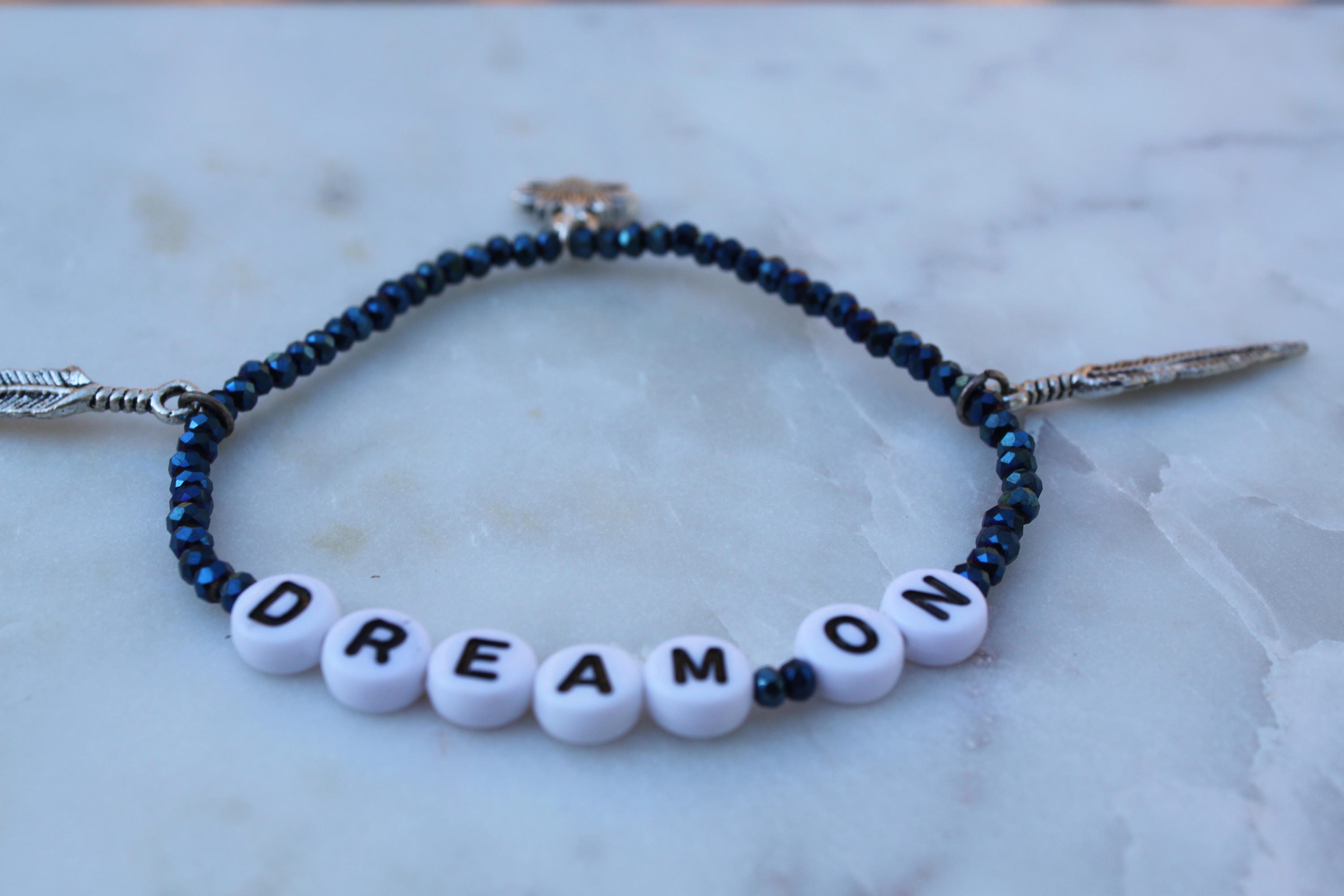 Full of Charm Beaded Charm Bracelet dream on Etsy