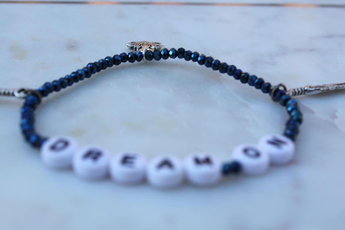 Full of Charm Beaded Charm Bracelet dream on Etsy