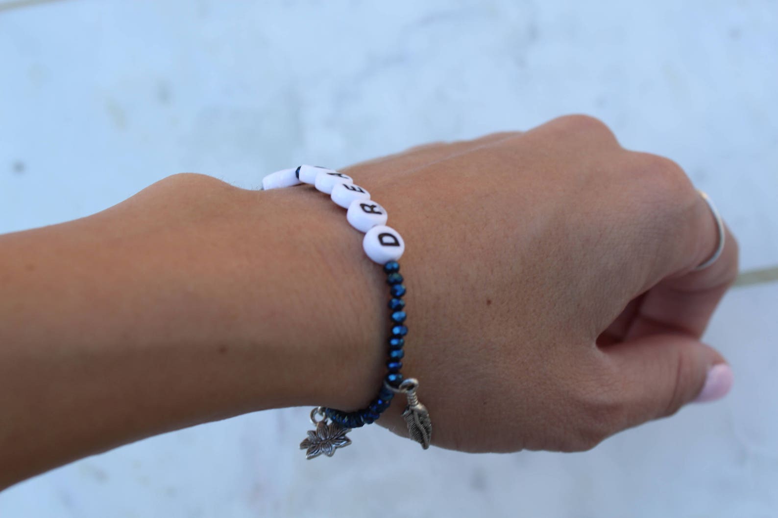 Full of Charm Beaded Charm Bracelet dream on Etsy