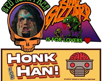 King Gizzard Sticker Bundle, 3-Pack