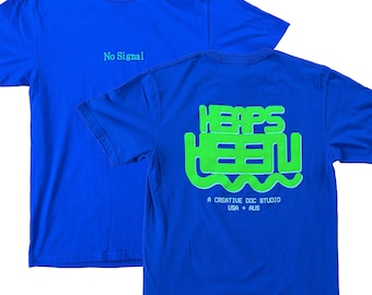Heaps Keen Films - "No Signal" Collab Tee