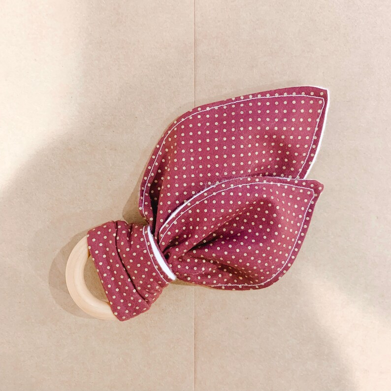 wine teether thanksgiving teether fall baby teether baby toy wooden baby toy simple baby teether Mulled Wine Wooden Ring Teether