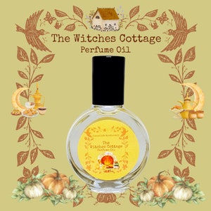 Witches Cottage | Perfume Oil Rollerball REFORMULATED| Spiced Pumpkin Porridge | Honey | Orange | Ginger | Caramel | Cottagecore