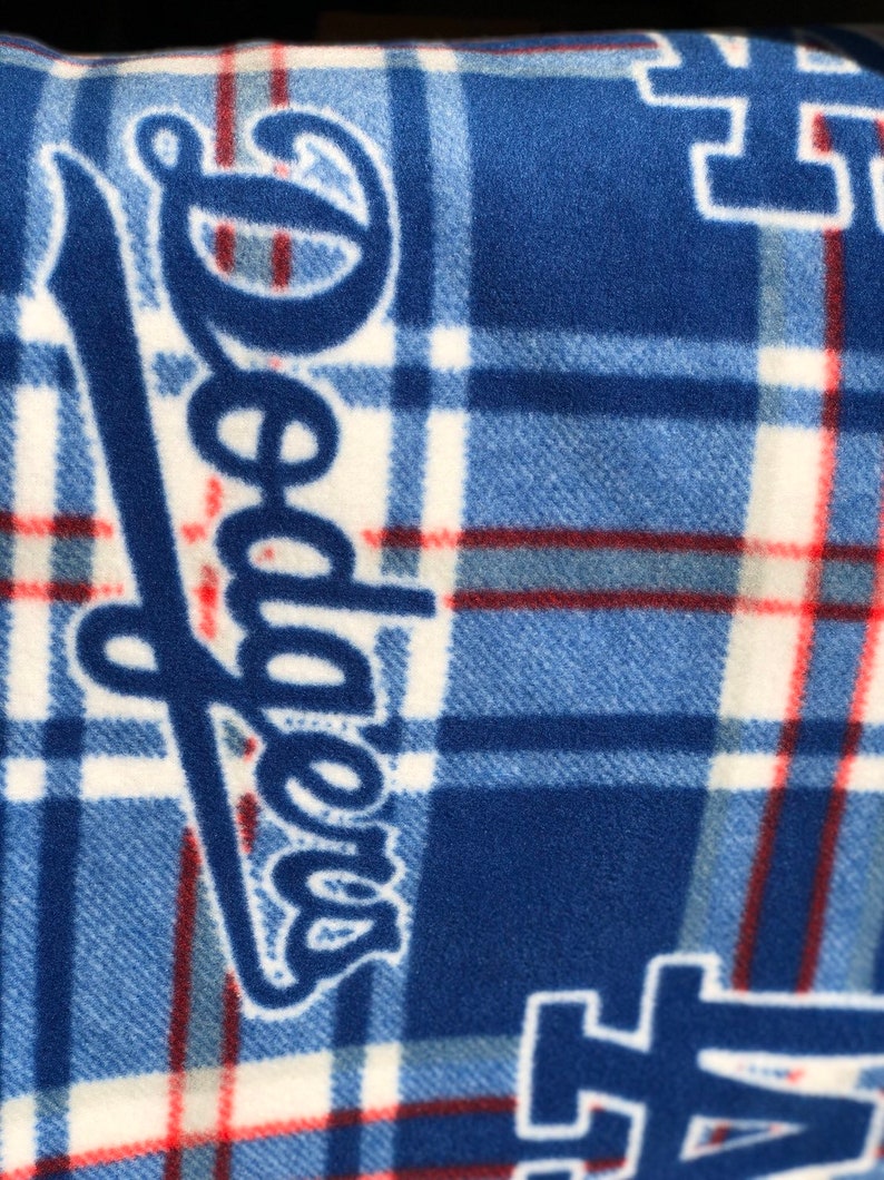 LA Dodger fleece Throw