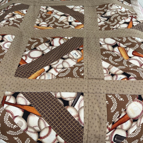 Baseball Quilt Etsy