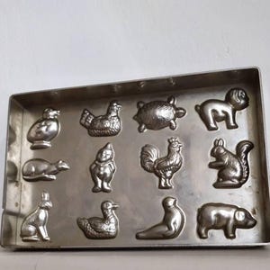 Rare Vintage French Easter Chocolates Mould, Matfer France Vintage Chocolates Mold, Easter Chocolates, professional Chocolates Mould 18cms