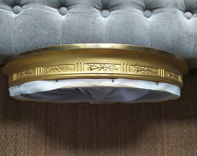 Antique French Bed Crown Ex Chateau, French Boudoir, Romantic Bedroom