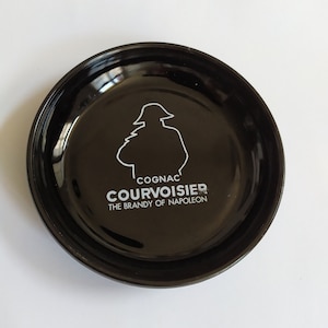 Vintage Courvoisier Cognac Ashtray, Napoleon Brandy, Napoleon Bonaparte, Collectors Item