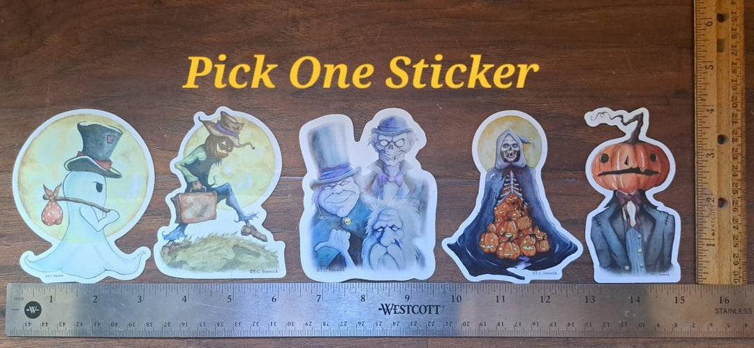 Which One Sticker Stickers! Pick One Halloween Sticker Individually Priced - Etsy