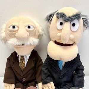 Statler and Waldorf Plush Replicas