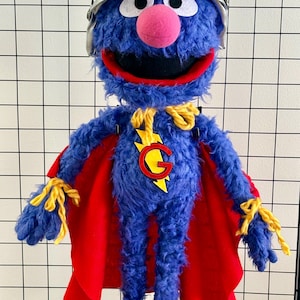 Super Blue Monster Plush Replica